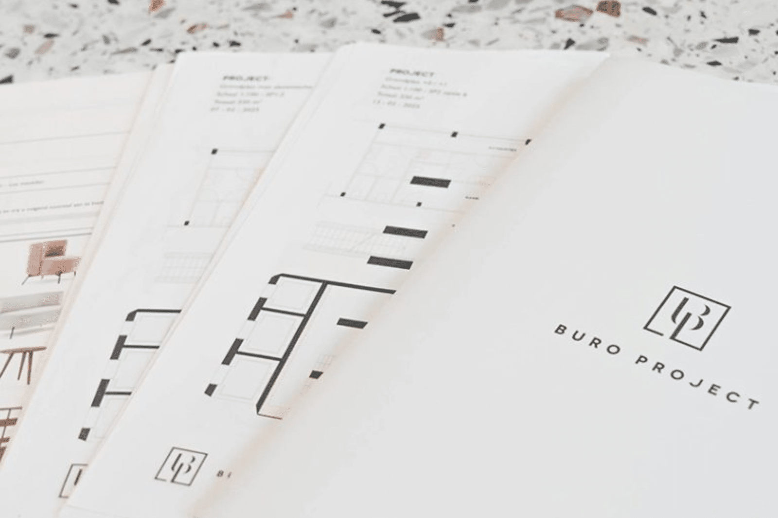 Projectdossiers en plannen voor de opvolging van een directiekantoor